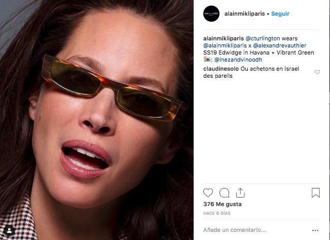 Tendencias gafas 2019: Instagram!
