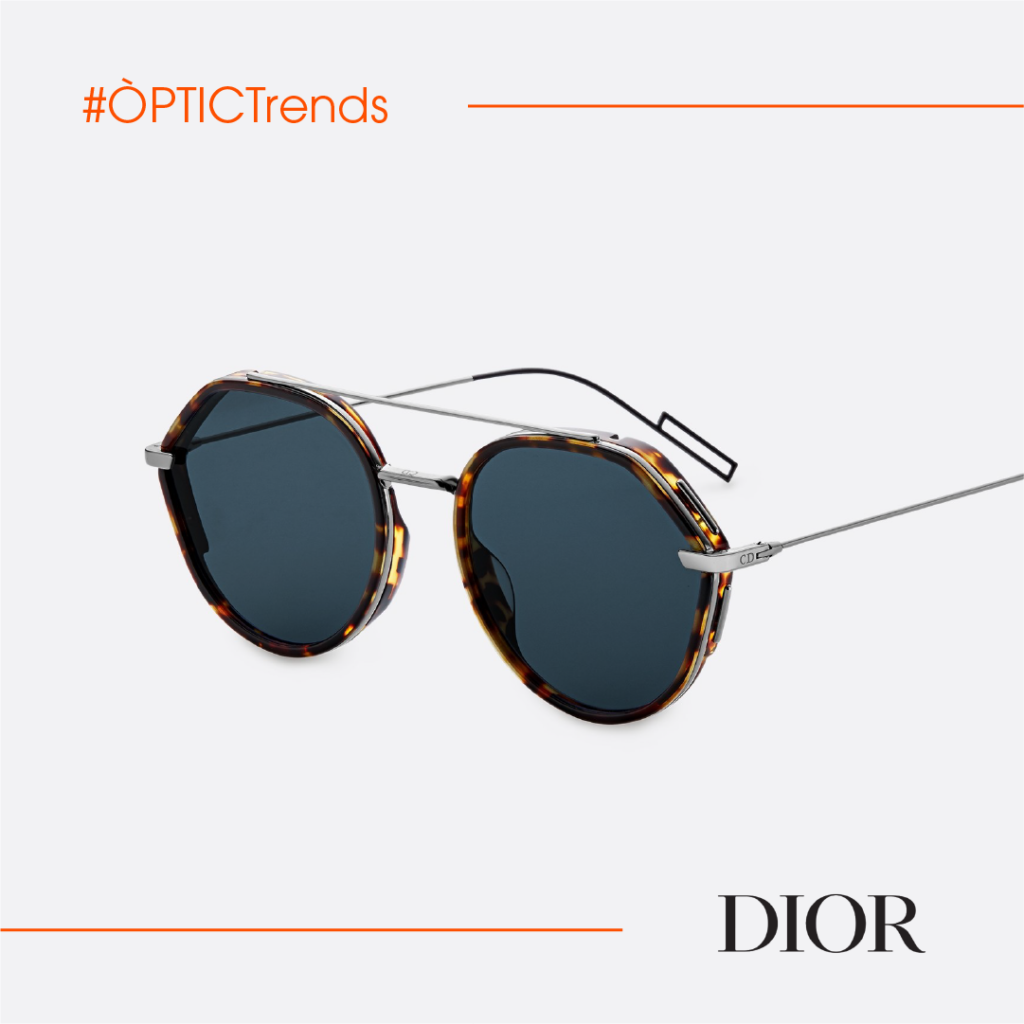 gafas de sol metal Dior para hombre