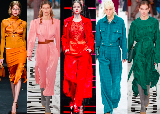 colores de tendencia otoño 2019