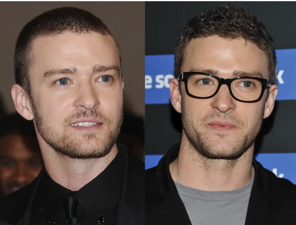 justin timberlake gafas graduadas