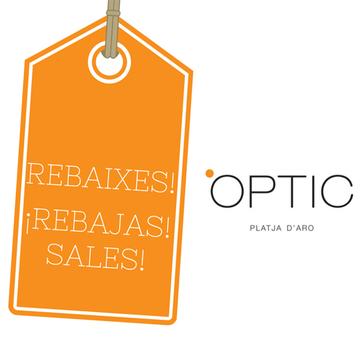 rebajas gafas OPTIC Platja d'Aro